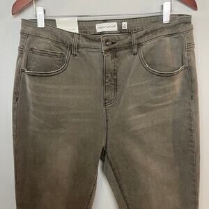 Gibson & Latimer Jeans grey size 16 NWT